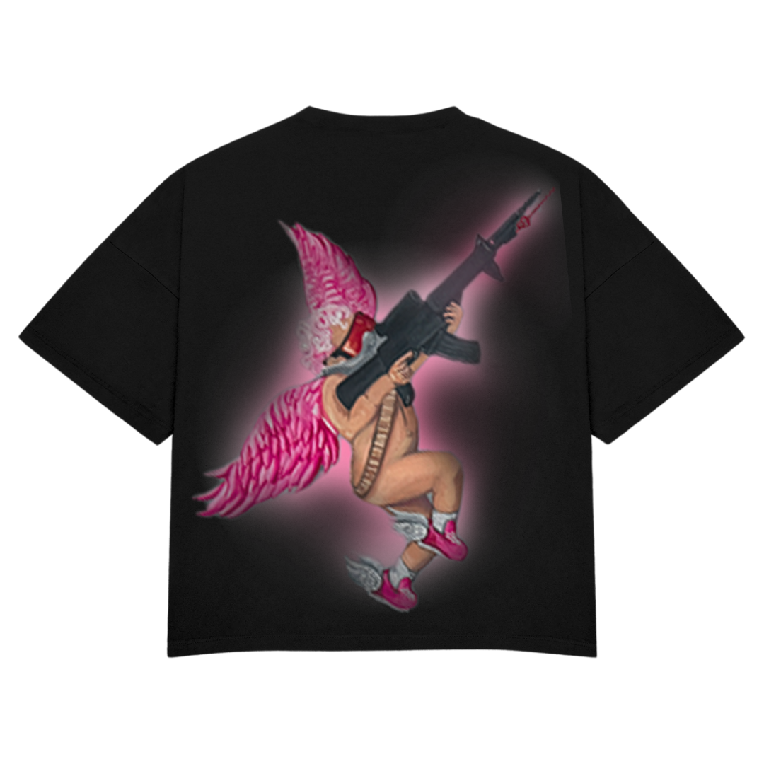 Cupid's Beam Oversized Tee