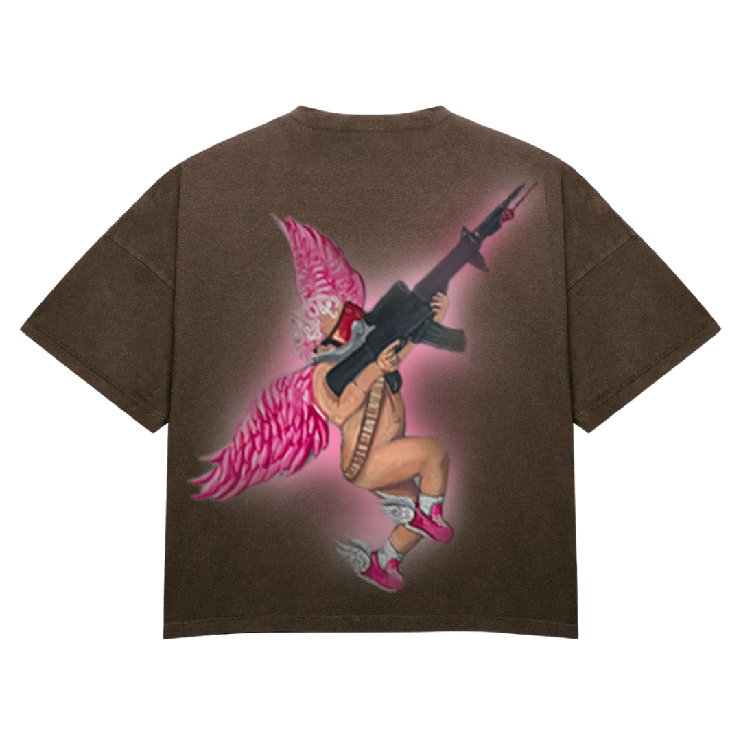 Cupid's Beam Oversized Tee