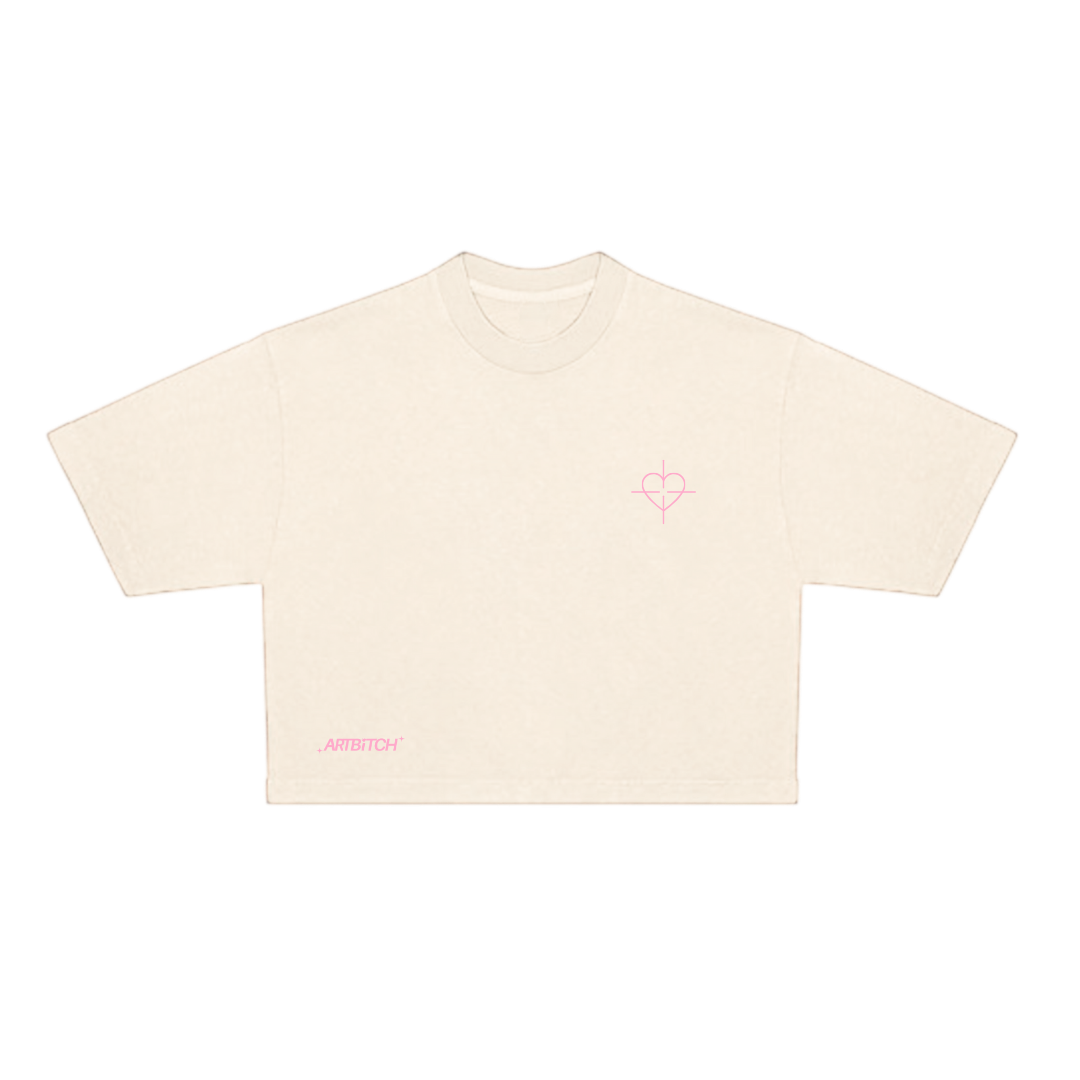 Cupid's Beam Oversized Crop