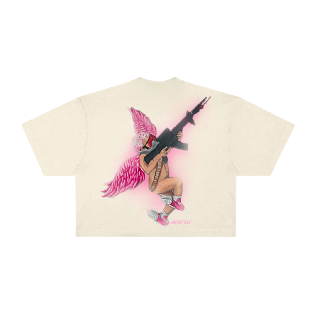 Cupid's Beam Oversized Crop